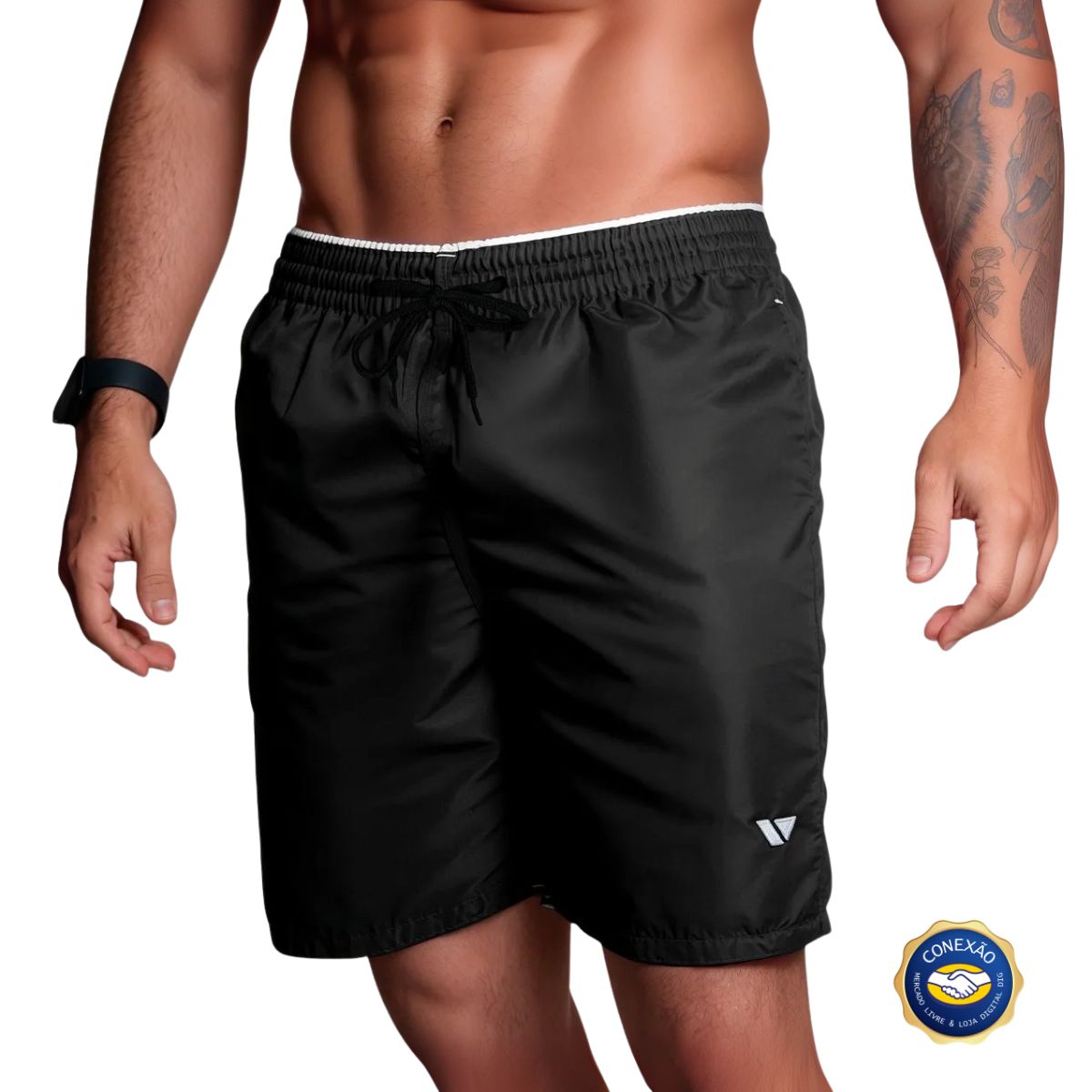 Bermuda Masculina Esportiva - Verão, Praia, Academia e Treino | Grupo Voker Voker