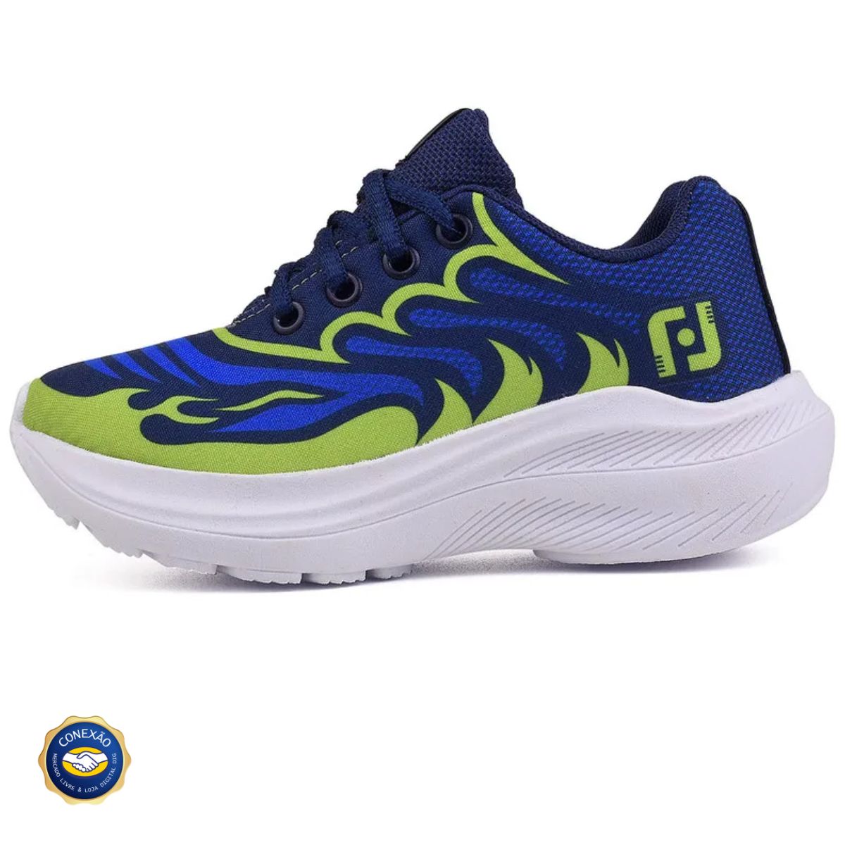 Kit Tênis Infantil Light + Óculos e Relógio - Meninos e Meninas Casual Light