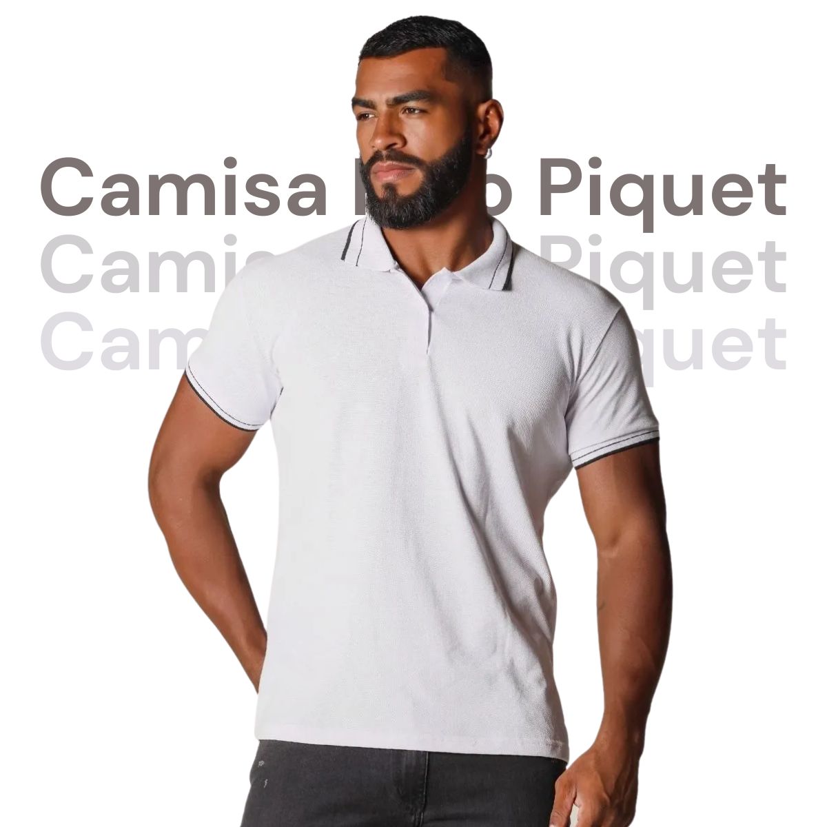 Polo Masculina Premium Pique 100% Algodão - Conforto e Estilo DIG - Loja Digital