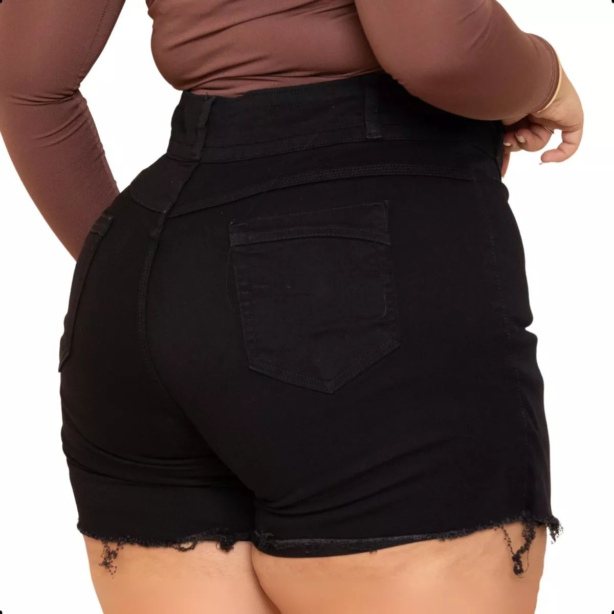 Short Saia Jeans Feminino Plus Size com Lycra – Estilo e Conforto para o Verão! GCJEANS - Mercado Livre