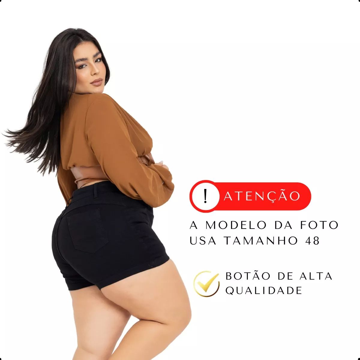 Short Saia Jeans Feminino Plus Size com Lycra – Estilo e Conforto para o Verão! GCJEANS - Mercado Livre