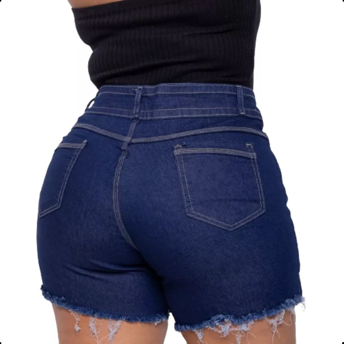 Short Saia Jeans Feminino Plus Size com Lycra – Estilo e Conforto para o Verão! GCJEANS - Mercado Livre