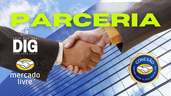 Parceria com o Mercado Livre Nossa parceria com o Mercado Livre une o melhor de dois mundos: o atendimento personalizado e exclusivo da Loja Digital DIG com a robustez e a segurança de um dos maiores marketplaces