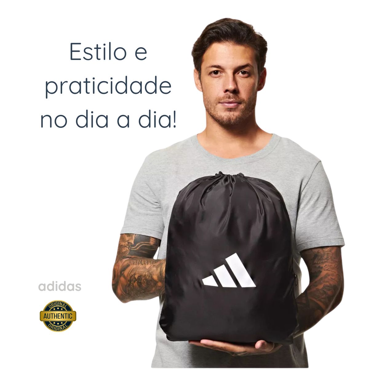 Bolsa Gym Sack Tiro League Black & White Adidas – Estilo e Funcionalidade | Mochila Dia a Dia DIG - Loja Digital