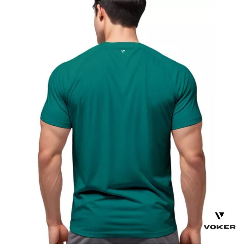 Camiseta Raglan Proteção UV Masculina | Voker Dry Fit Slim | Proteção FPS 50+ para Esportes e Atividades ao Ar Livre Grupo Voker - Mercado Livre