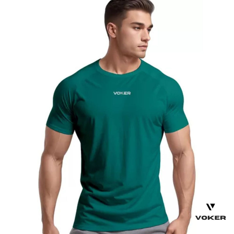 Camiseta Raglan Proteção UV Masculina | Voker Dry Fit Slim | Proteção FPS 50+ para Esportes e Atividades ao Ar Livre Grupo Voker - Mercado Livre