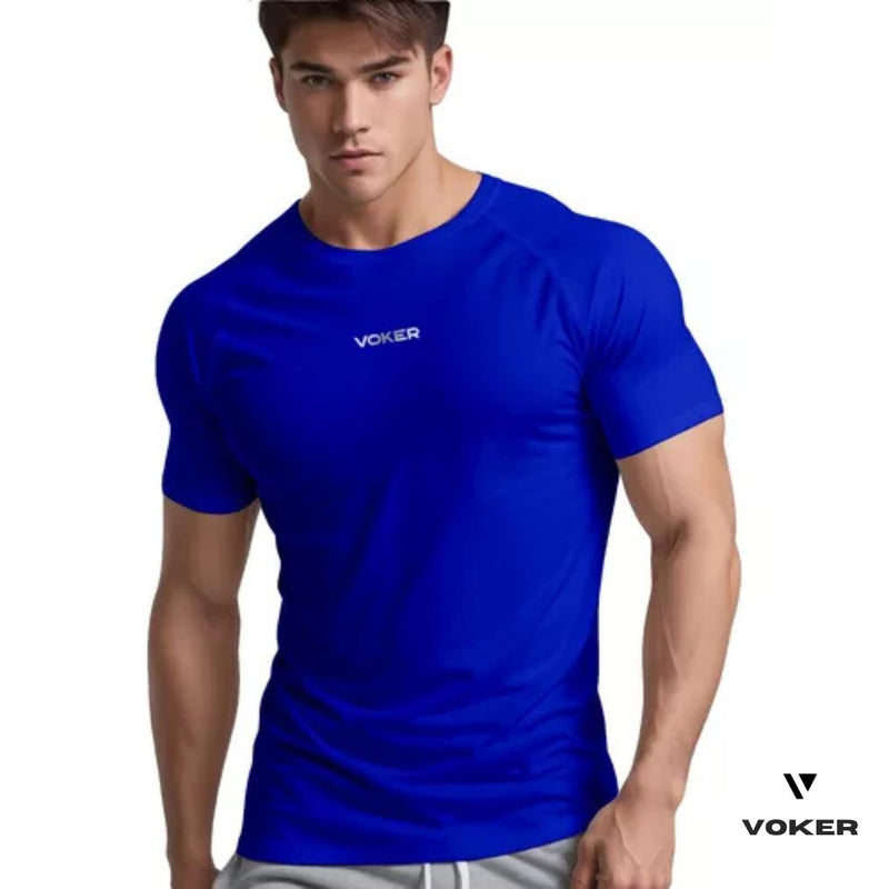 Camiseta Raglan Proteção UV Masculina | Voker Dry Fit Slim | Proteção FPS 50+ para Esportes e Atividades ao Ar Livre Grupo Voker - Mercado Livre