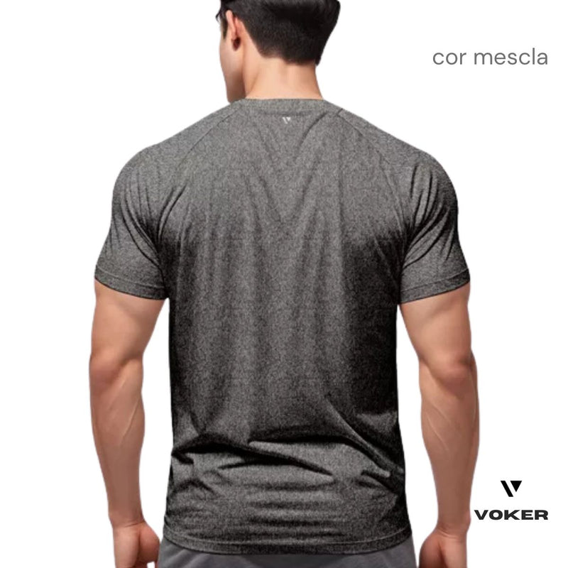 Camiseta Raglan Proteção UV Masculina | Voker Dry Fit Slim | Proteção FPS 50+ para Esportes e Atividades ao Ar Livre Grupo Voker - Mercado Livre