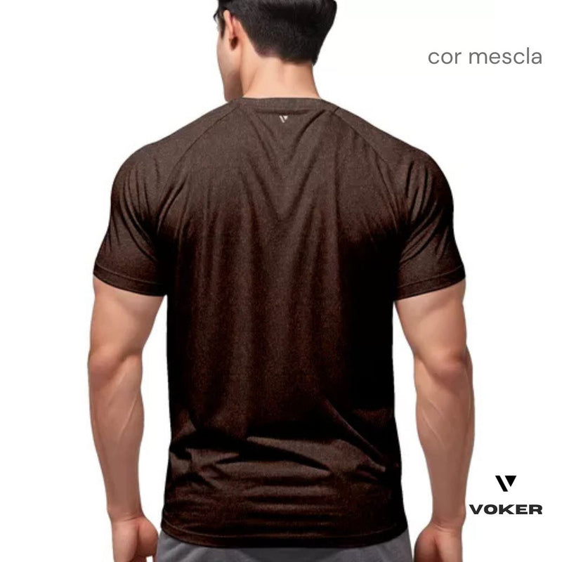 Camiseta Raglan Proteção UV Masculina | Voker Dry Fit Slim | Proteção FPS 50+ para Esportes e Atividades ao Ar Livre Grupo Voker - Mercado Livre