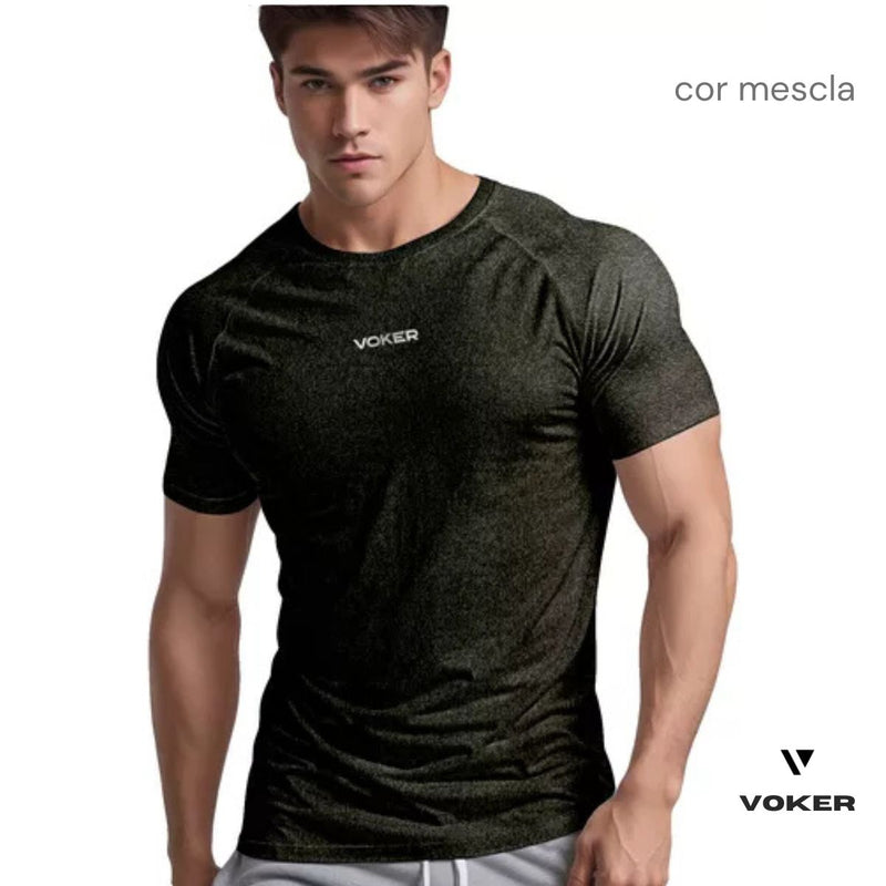 Camiseta Raglan Proteção UV Masculina | Voker Dry Fit Slim | Proteção FPS 50+ para Esportes e Atividades ao Ar Livre Grupo Voker - Mercado Livre