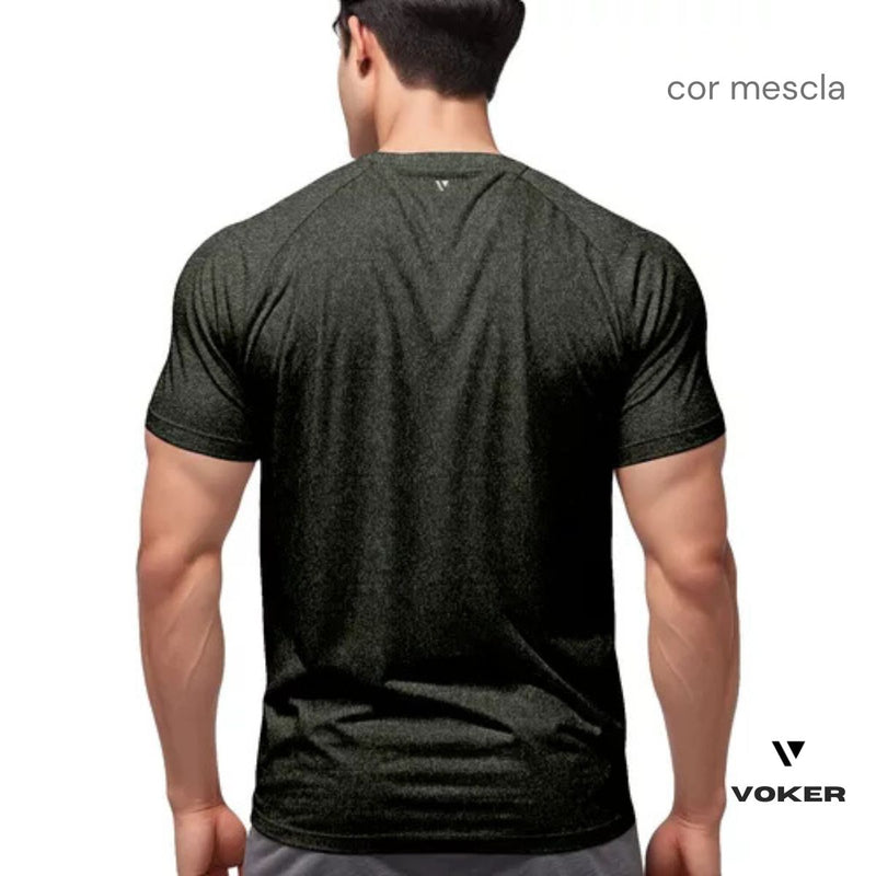 Camiseta Raglan Proteção UV Masculina | Voker Dry Fit Slim | Proteção FPS 50+ para Esportes e Atividades ao Ar Livre Grupo Voker - Mercado Livre