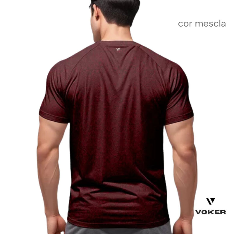 Camiseta Raglan Proteção UV Masculina | Voker Dry Fit Slim | Proteção FPS 50+ para Esportes e Atividades ao Ar Livre Grupo Voker - Mercado Livre