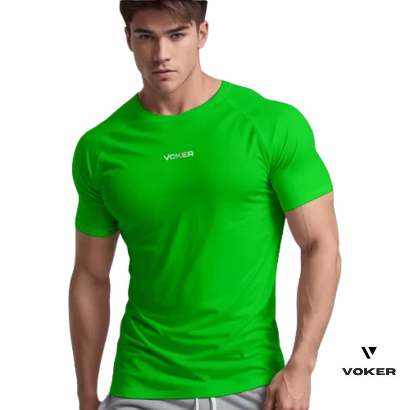 Camiseta Raglan Proteção UV Masculina | Voker Dry Fit Slim | Proteção FPS 50+ para Esportes e Atividades ao Ar Livre Grupo Voker - Mercado Livre