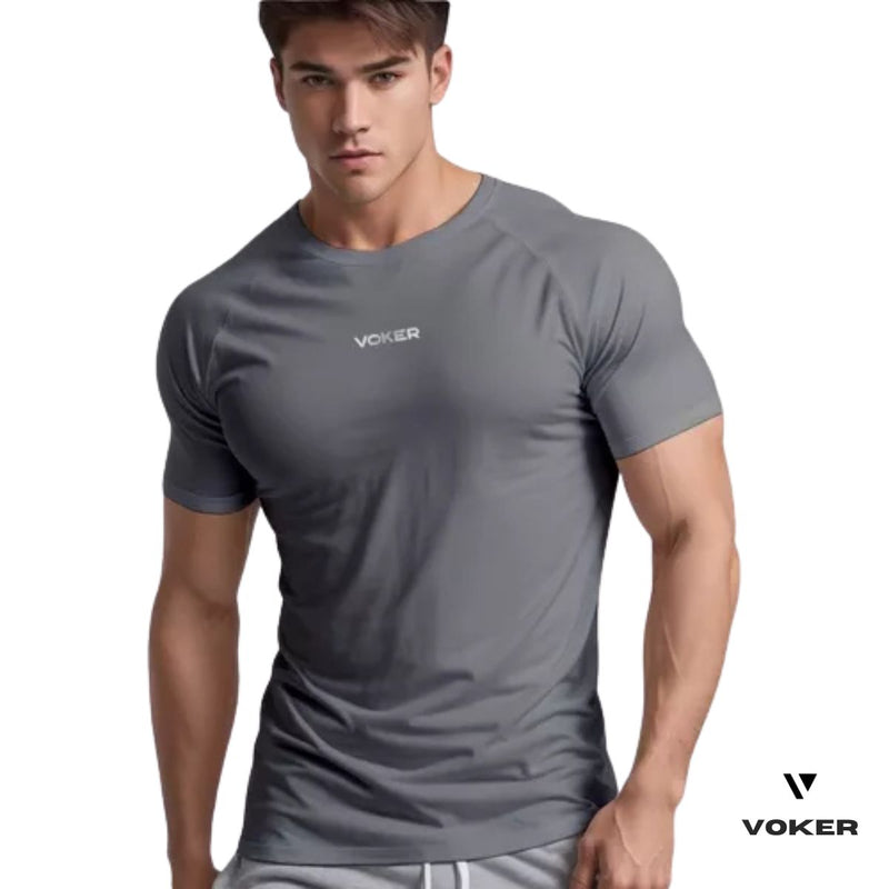 Camiseta Raglan Proteção UV Masculina | Voker Dry Fit Slim | Proteção FPS 50+ para Esportes e Atividades ao Ar Livre Grupo Voker - Mercado Livre