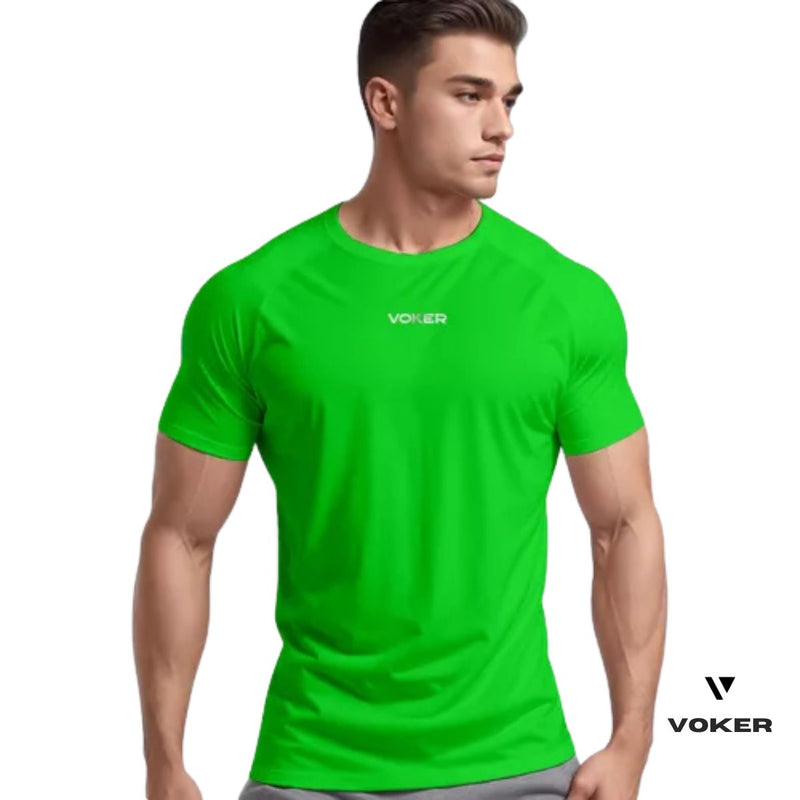 Camiseta Raglan Proteção UV Masculina | Voker Dry Fit Slim | Proteção FPS 50+ para Esportes e Atividades ao Ar Livre Grupo Voker - Mercado Livre