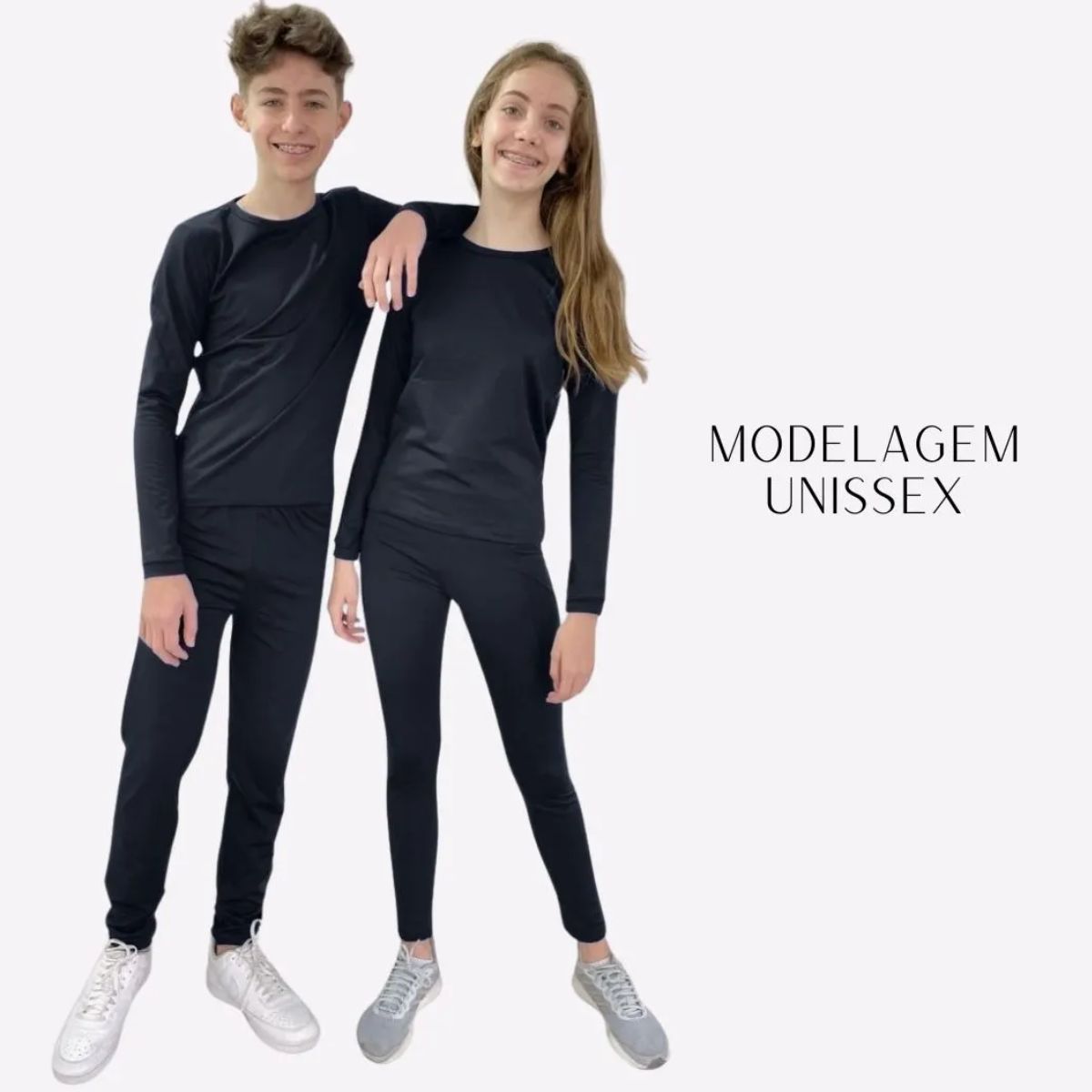 Conjunto Infantil Térmico Comfort Peluciado “Segunda Pele” DIG - Loja Digital