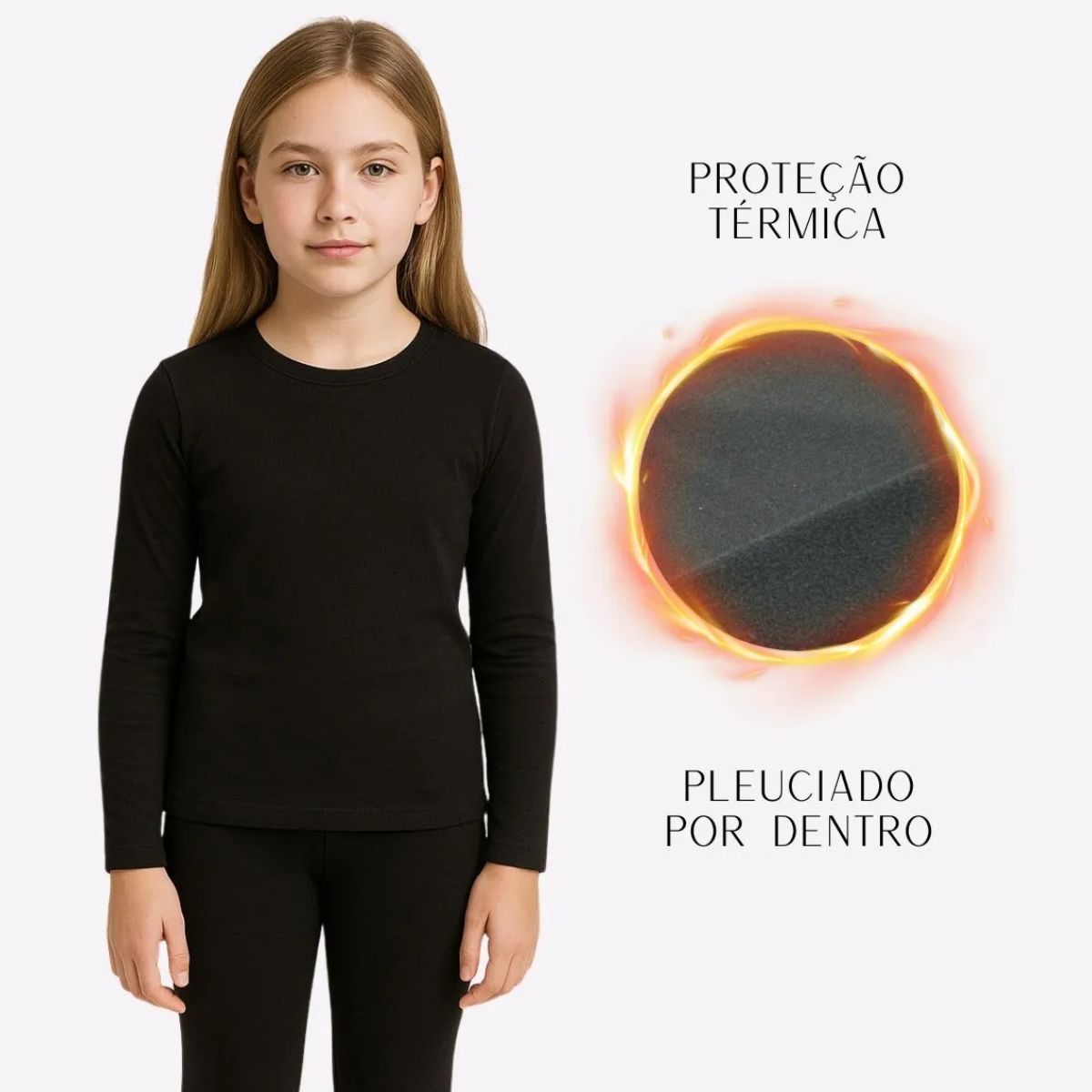 Conjunto Infantil Térmico Comfort Peluciado “Segunda Pele” DIG - Loja Digital