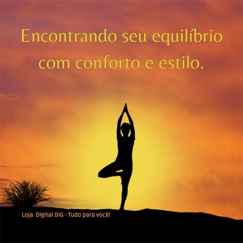 Imagem em destaque: Encontre seu equilíbrio com conforto e estilo. Pratique yoga e outros exercícios ao ar livre com nosso Short Yoga Feminino da Loja Digital - DIG. Descubra o seu agora mesmo!