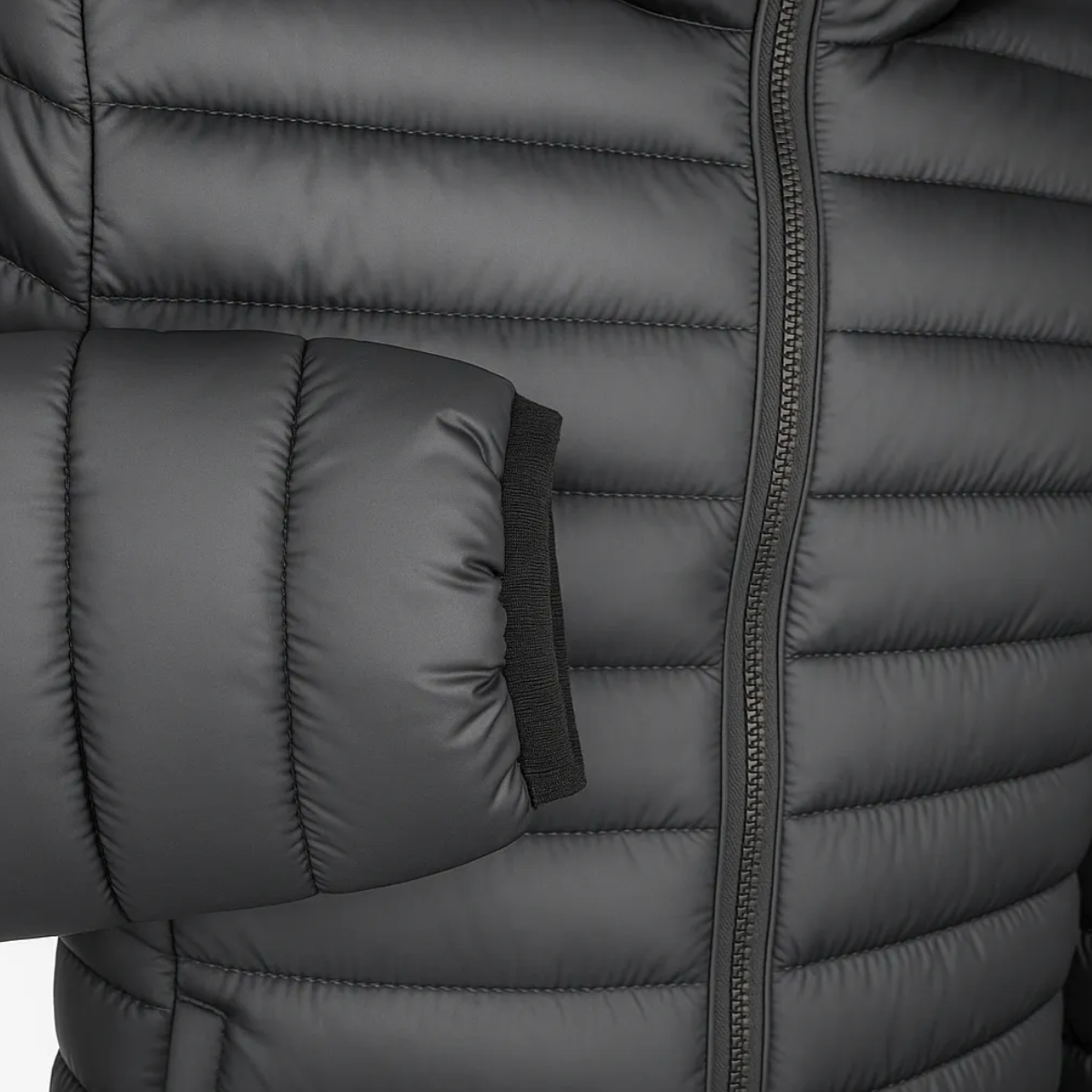 Jaqueta Puffer Masculina Bobojaco Impermeável e Térmica – Inverno e Corta Vento Puffer Gominho - Rocketseller ML