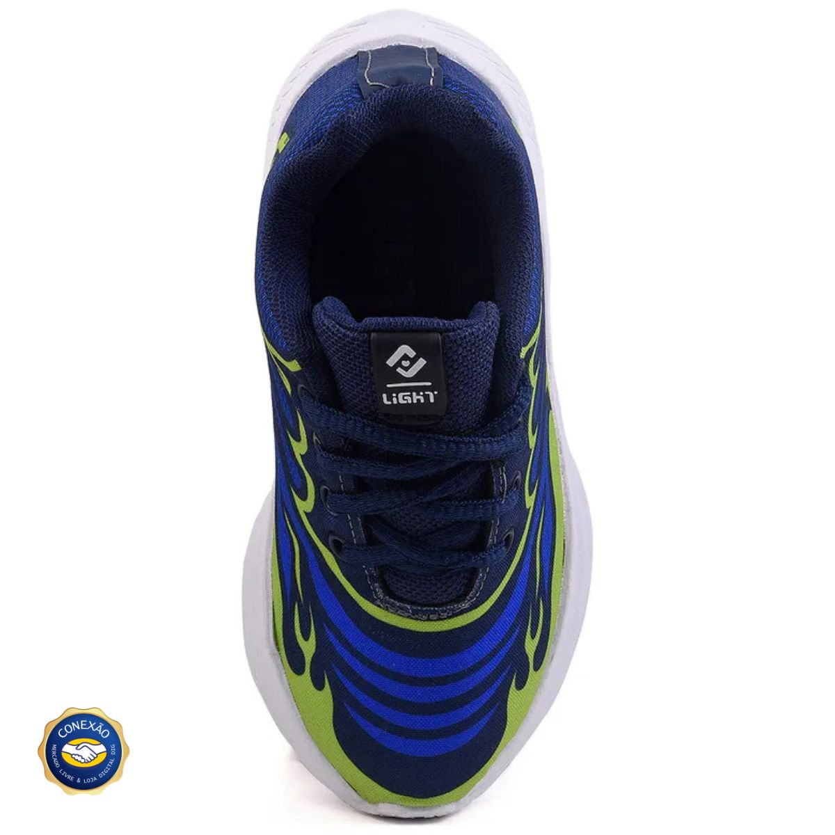 Kit Tênis Infantil Light + Óculos e Relógio - Meninos e Meninas Casual Light