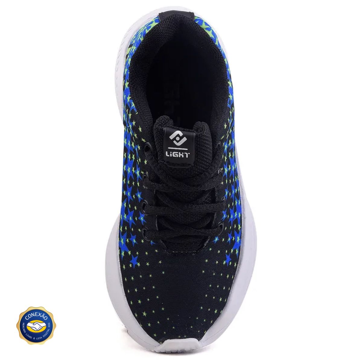 Kit Tênis Infantil Light + Óculos e Relógio - Meninos e Meninas Casual Light