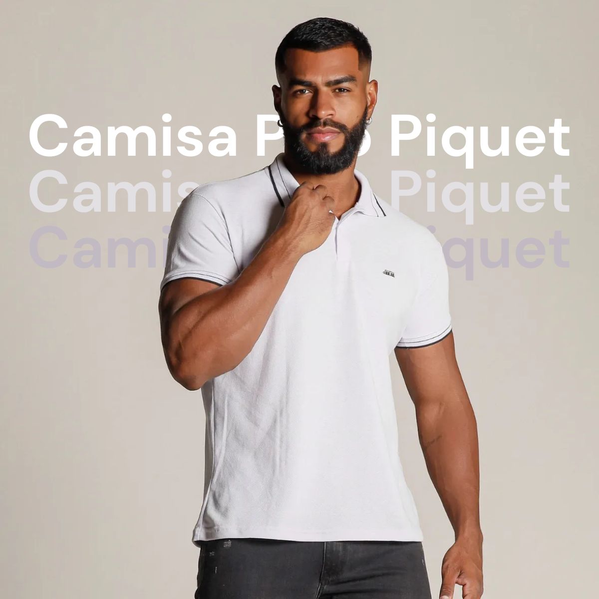 Polo Masculina Premium Pique 100% Algodão - Conforto e Estilo DIG - Loja Digital