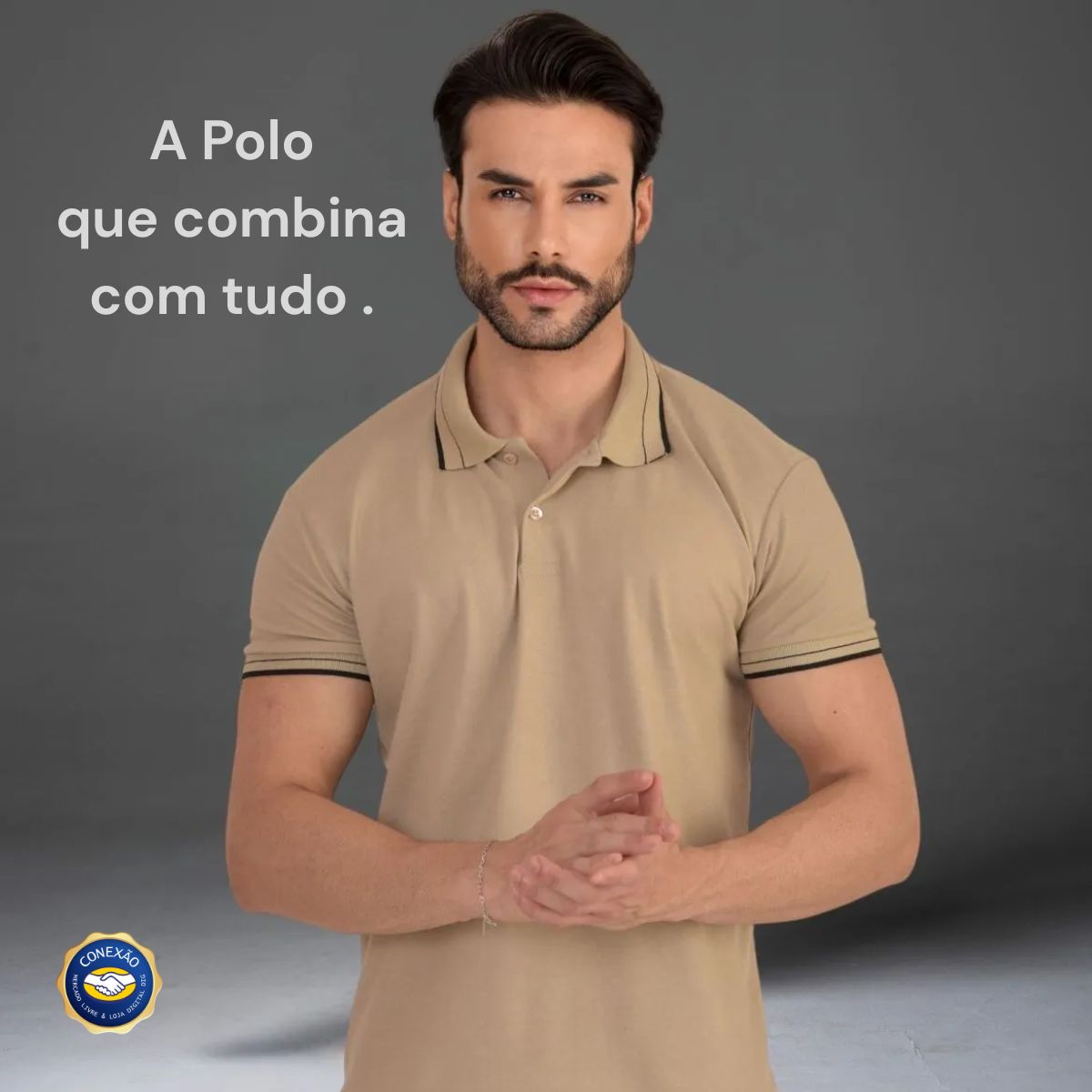 Polo Masculina Premium Pique 100% Algodão - Conforto e Estilo DIG - Loja Digital