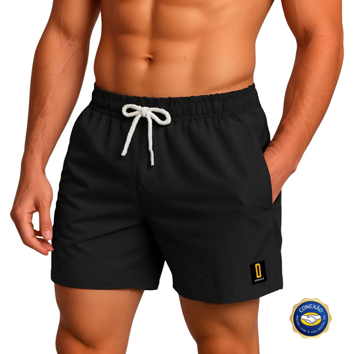 Short Masculino Neon Mauricinho Jr - Bermuda Praia | Estiloso e Confortável para o Verão Rf.001 Leomelo Store