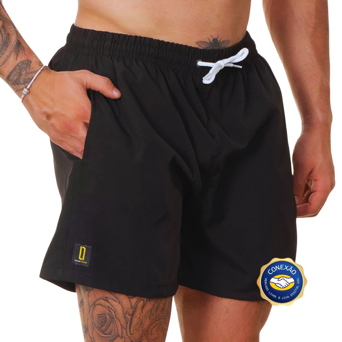 Short Masculino Neon Mauricinho Jr - Bermuda Praia | Estiloso e Confortável para o Verão Rf.001 DIG - Loja Digital
