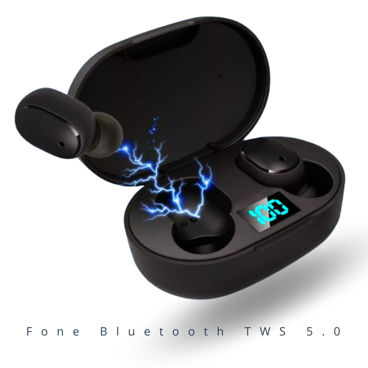 Fone Bluetooth TWS 5.0 – Para Todos os Celulares + Bateria Extra | Case Carregadora Outlet Faciler - Mercado Livre