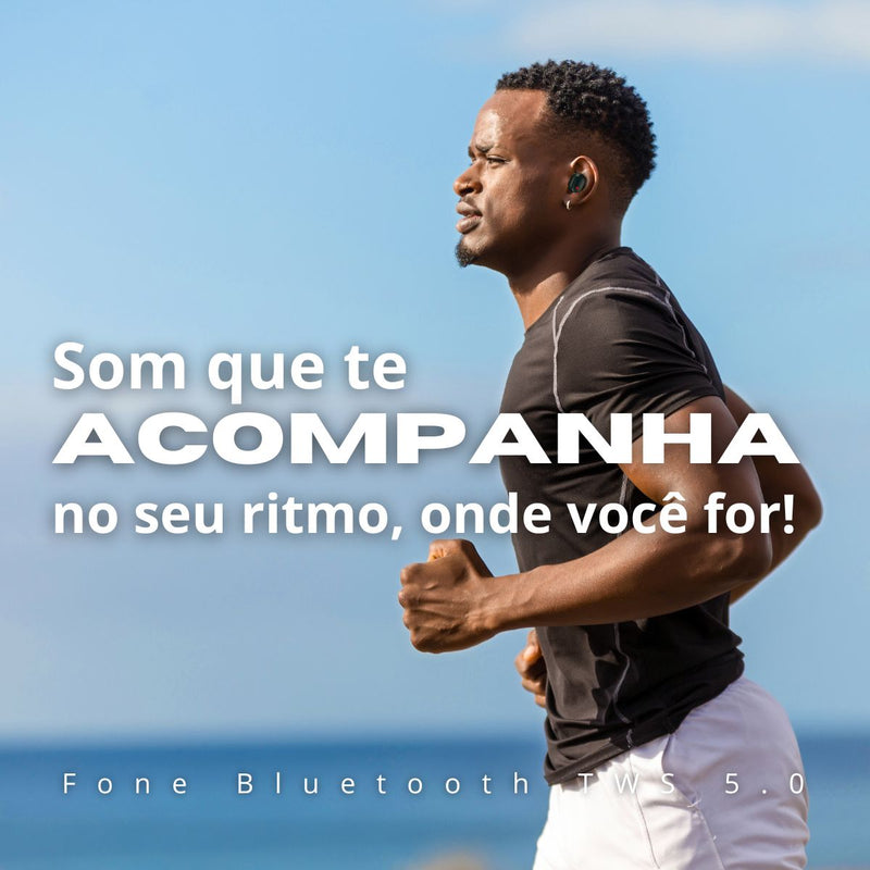 Fone Bluetooth TWS 5.0 – Para Todos os Celulares + Bateria Extra | Case Carregadora Outlet Faciler - Mercado Livre